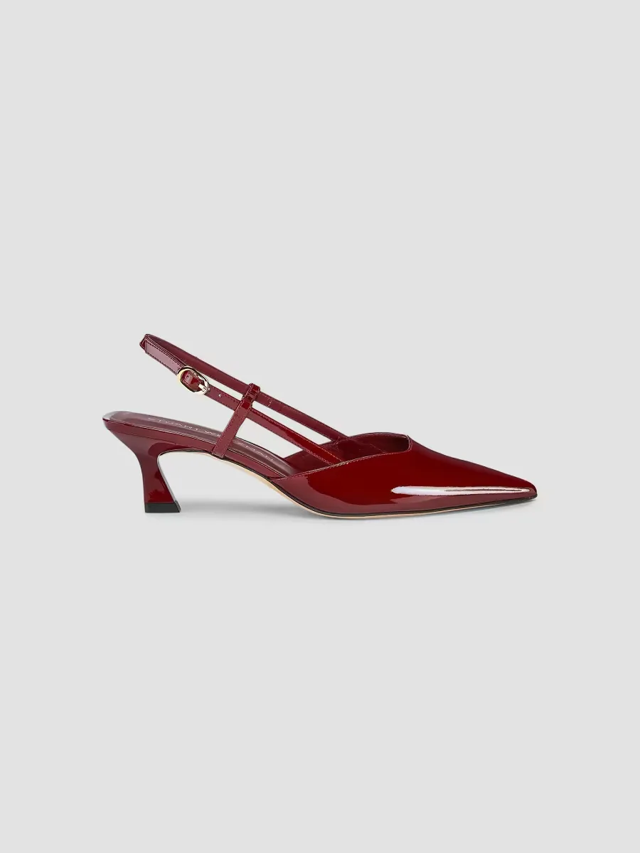 Vinnie 50MM Patent Leather Pumps