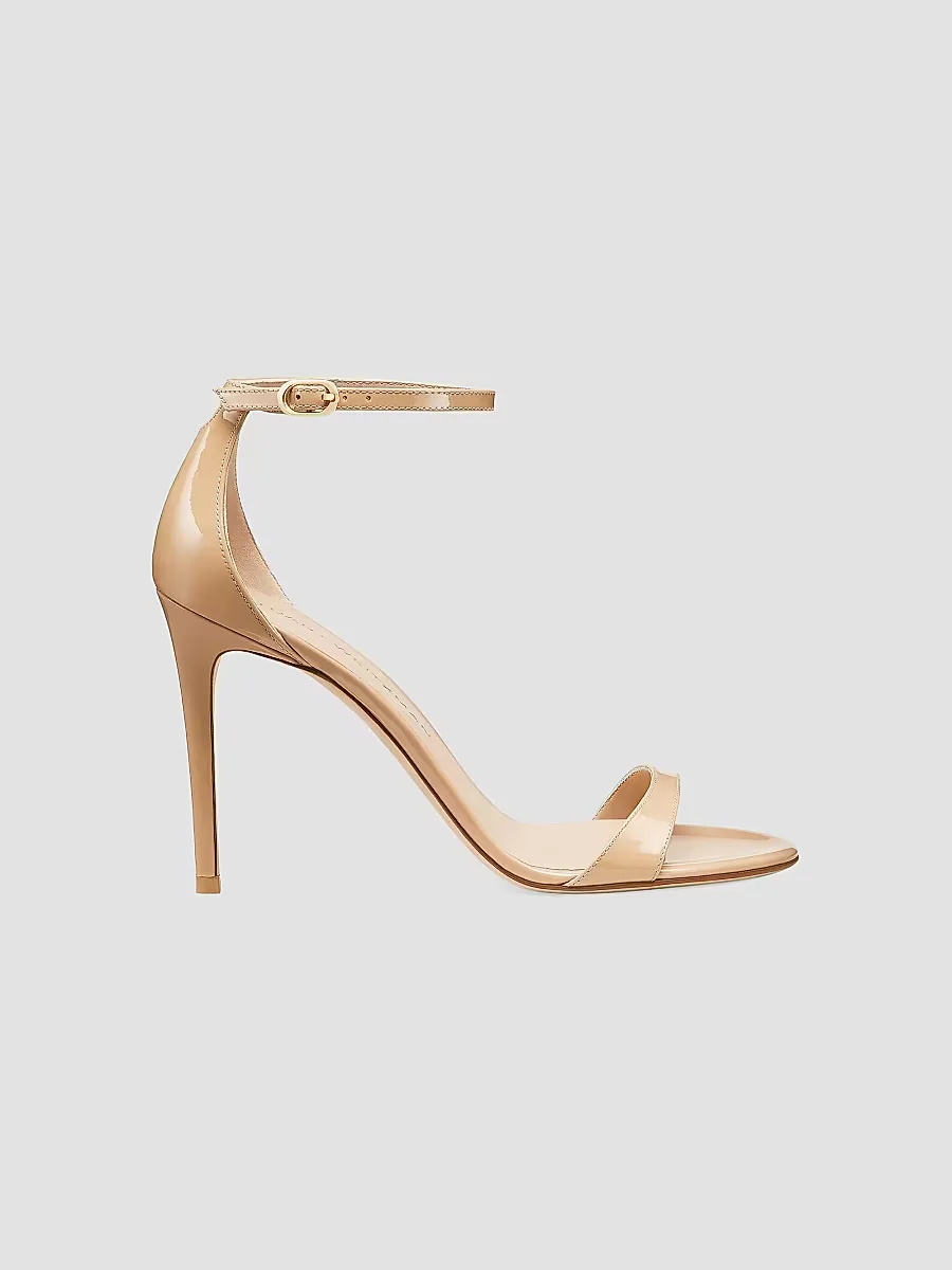 Nudist II 100MM Patent Leather Sandals