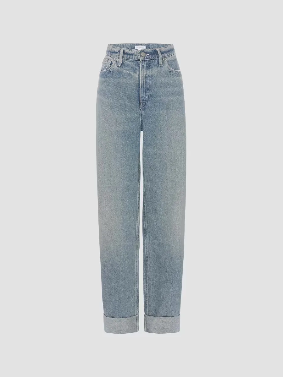 Good Barrel Relaxed Jeans by GOOD AMERICAN