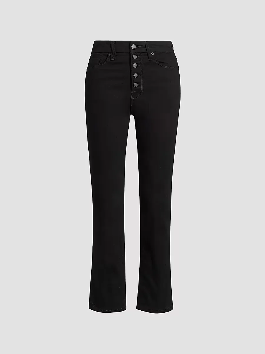 Never Fades Good Legs Straight-Leg Jeans by GOOD AMERICAN
