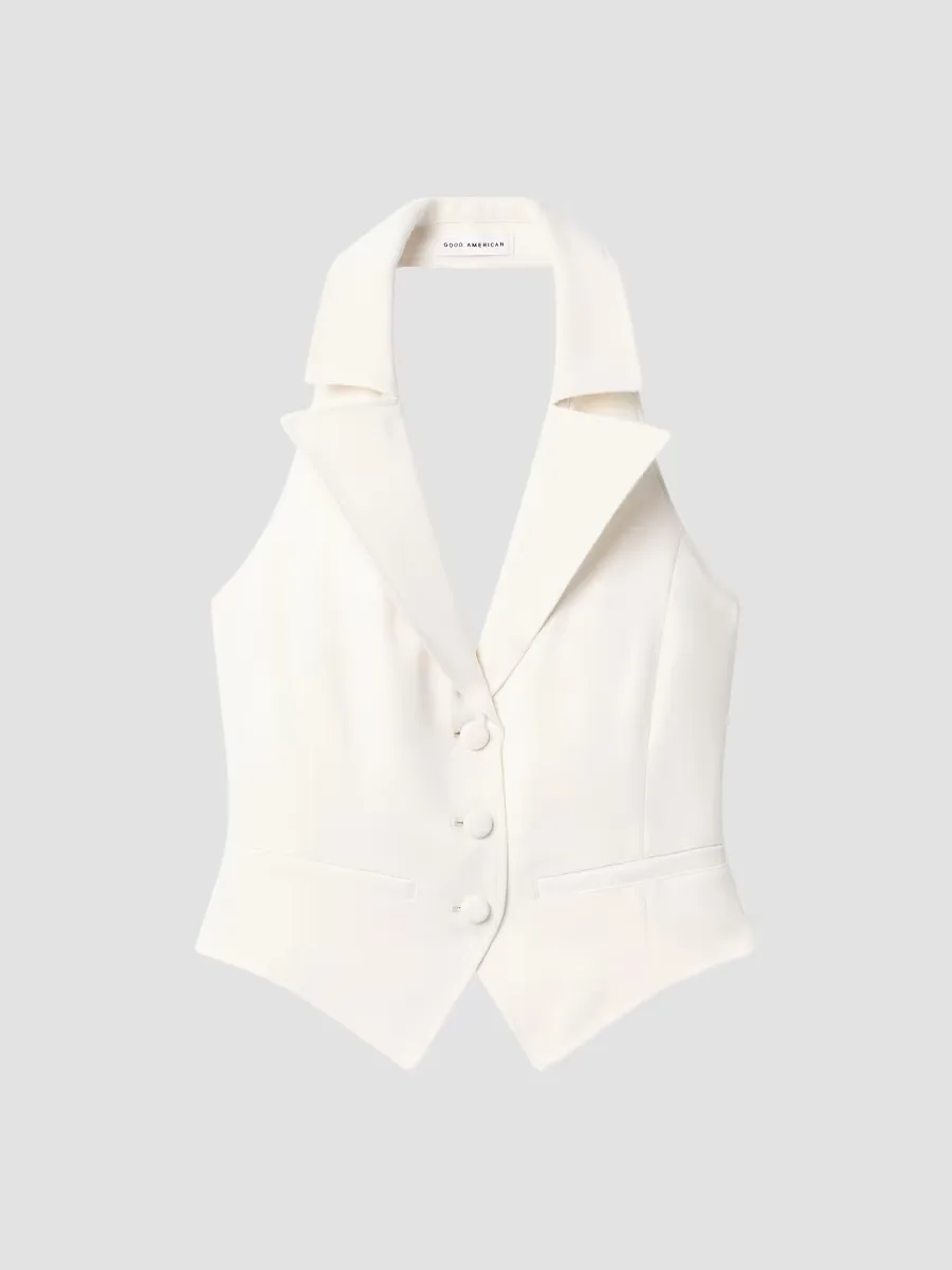 Halter Suit Vest by GOOD AMERICAN