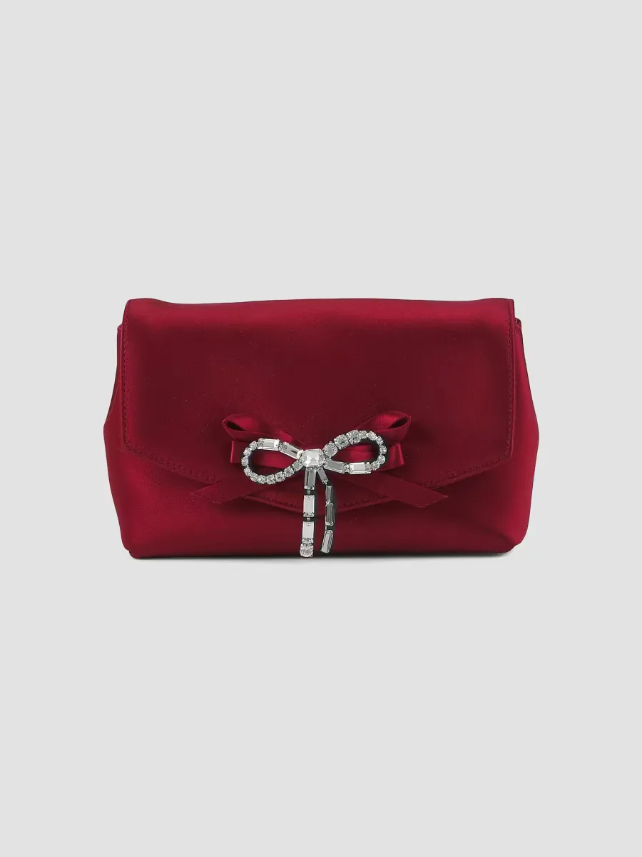 Mini Bow Satin Crossbody Bag by Jimmy Choo