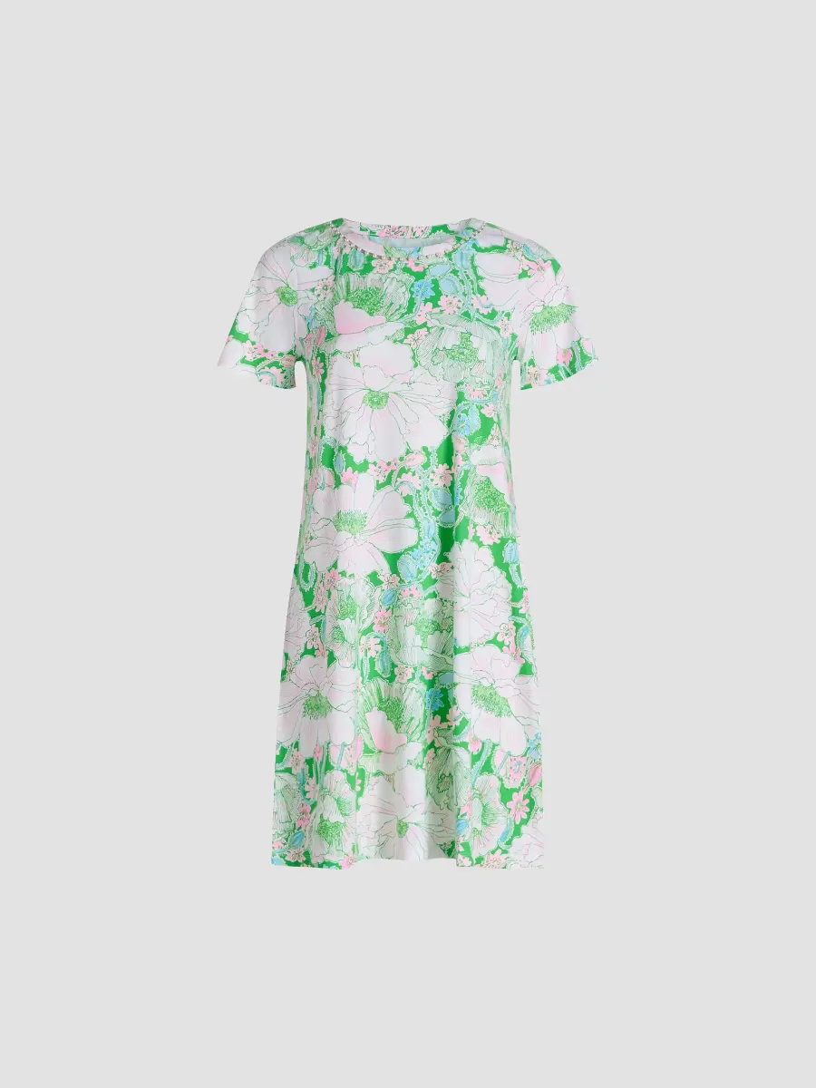 Floral Cotton Embellished Midi-Dress by Lilly Pulitzer