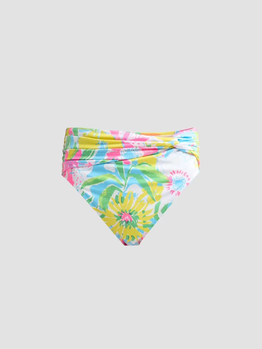 Yarrow High-Waisted Bikini Bottom by Lilly Pulitzer