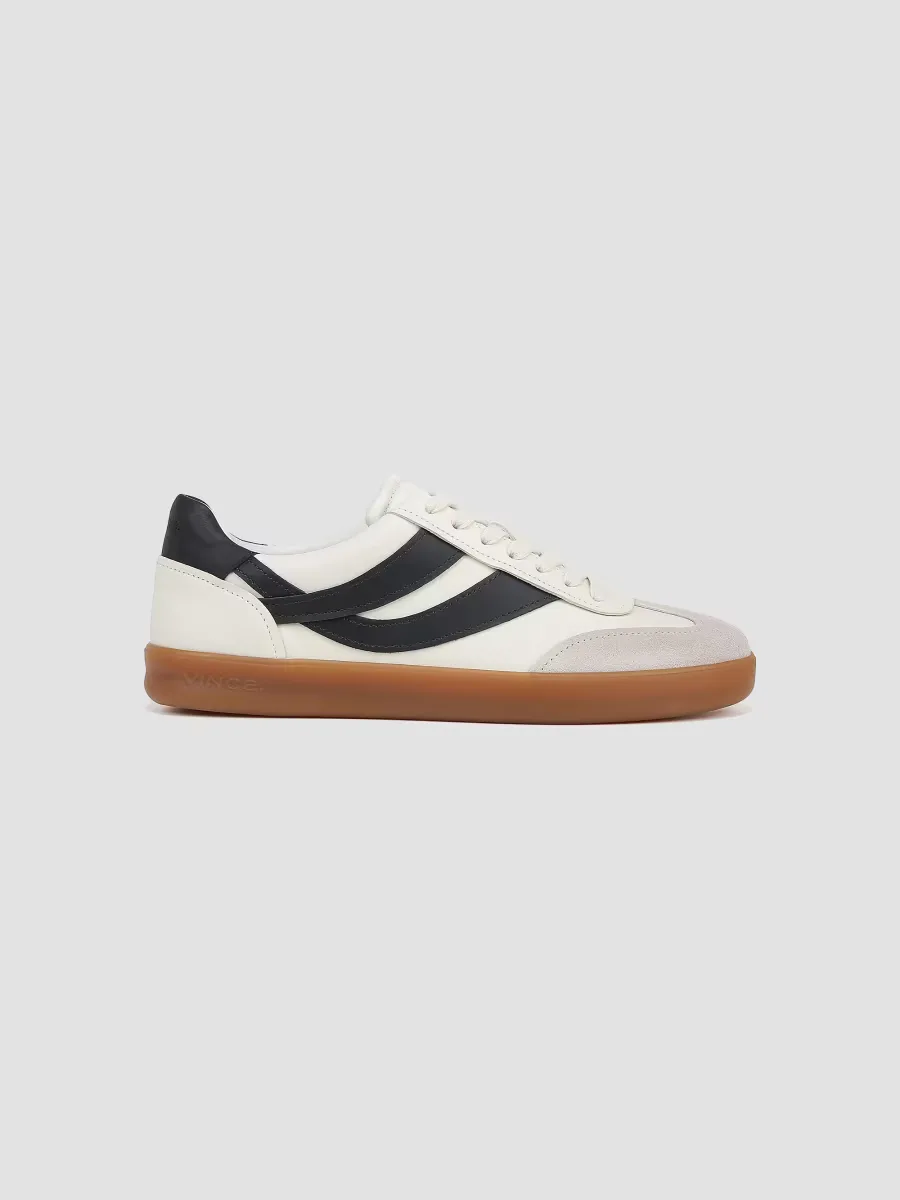 Oasis Leather Low-Top Sneakers by Vince