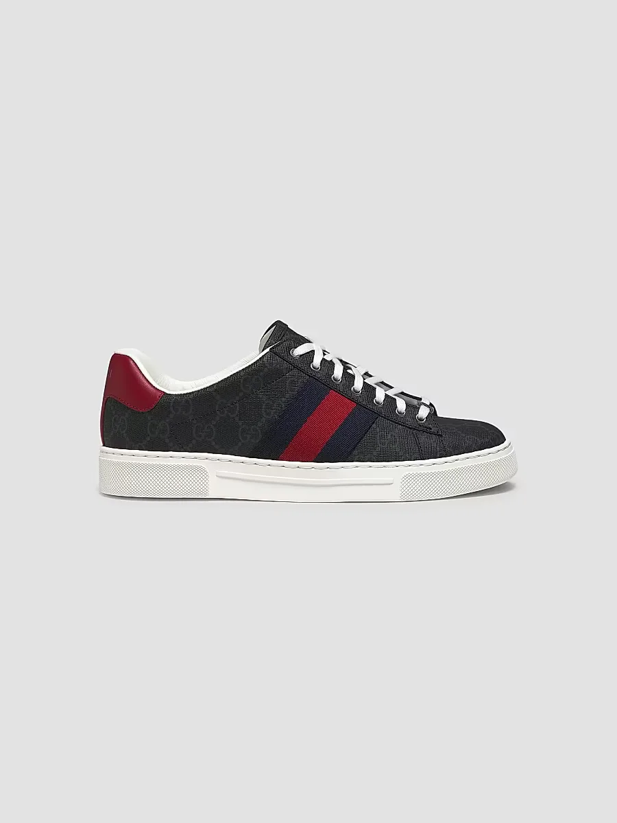 Gucci Ace Web Sneakers by Gucci