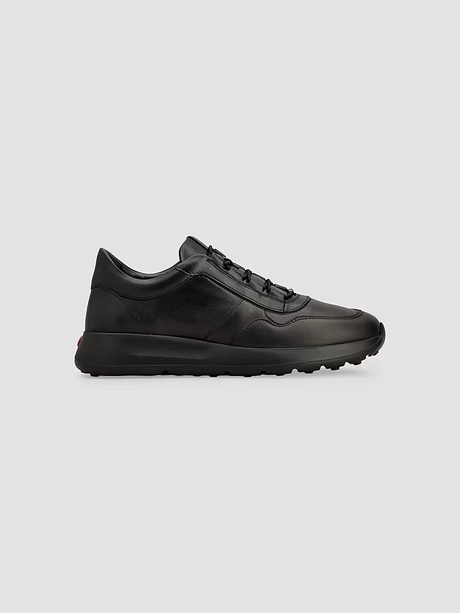 Sportivo Allacciato Leather Low-Top Sneakers
