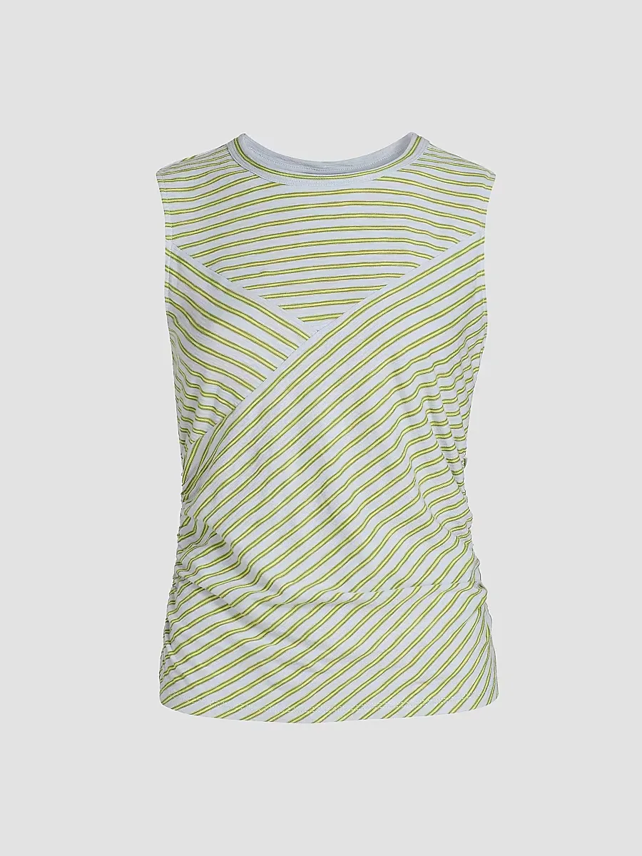 Johana Striped Tank Top by Veronica Beard