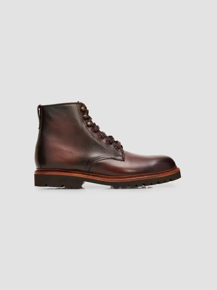 Charlton Leather Combat Boots