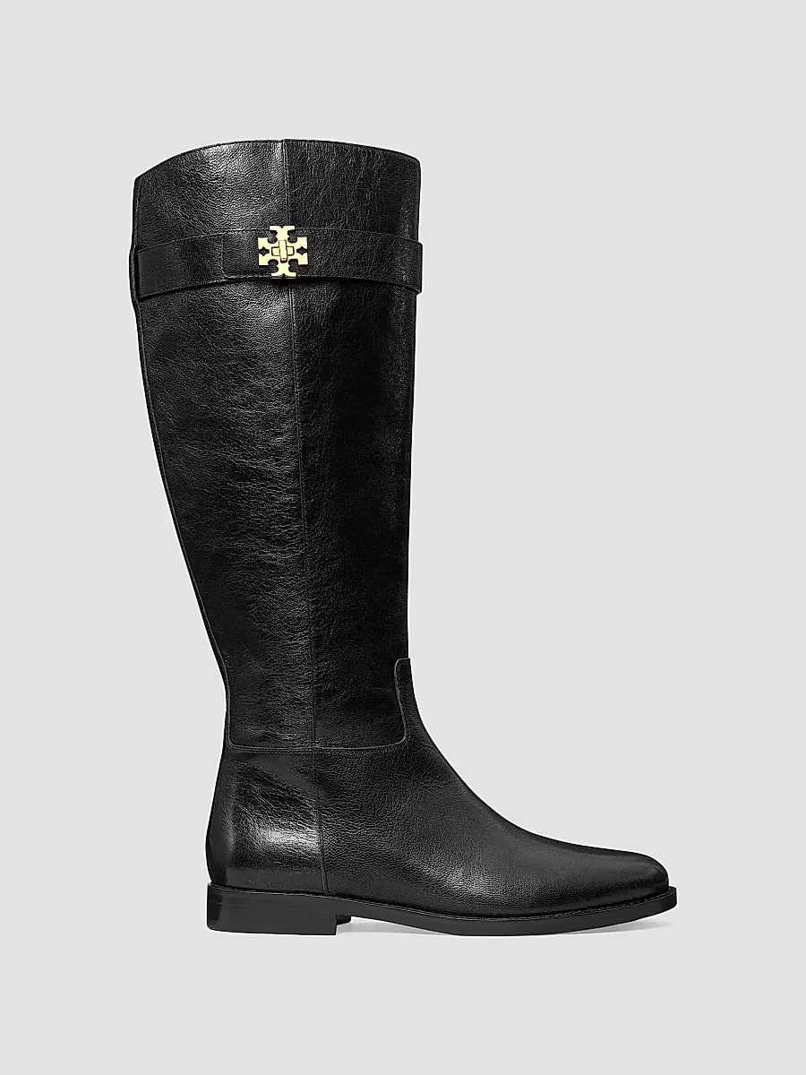 Turnlock Riding Boots by Tory Burch