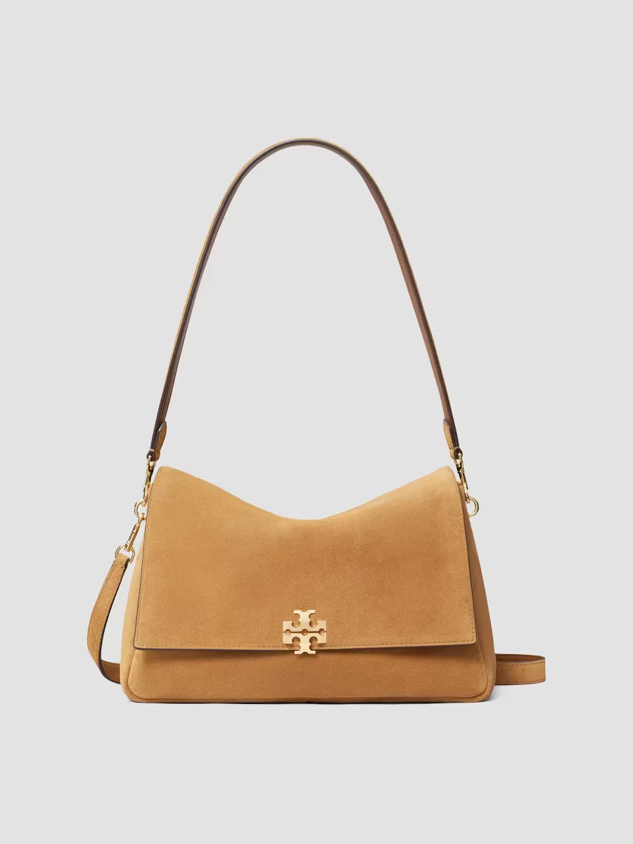 Charlie Suede Shoulder Bag