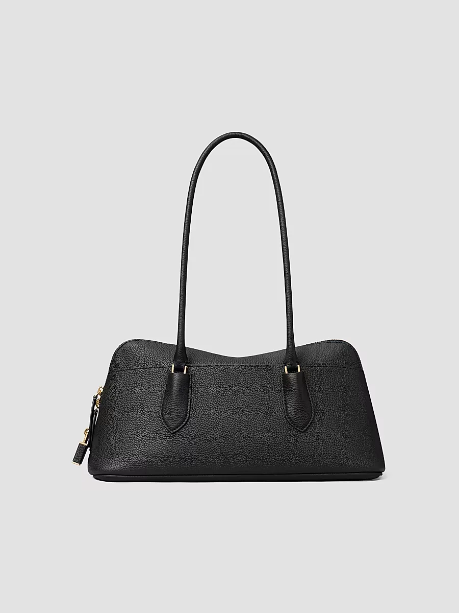 Lock East-West Satchel by Tory Burch