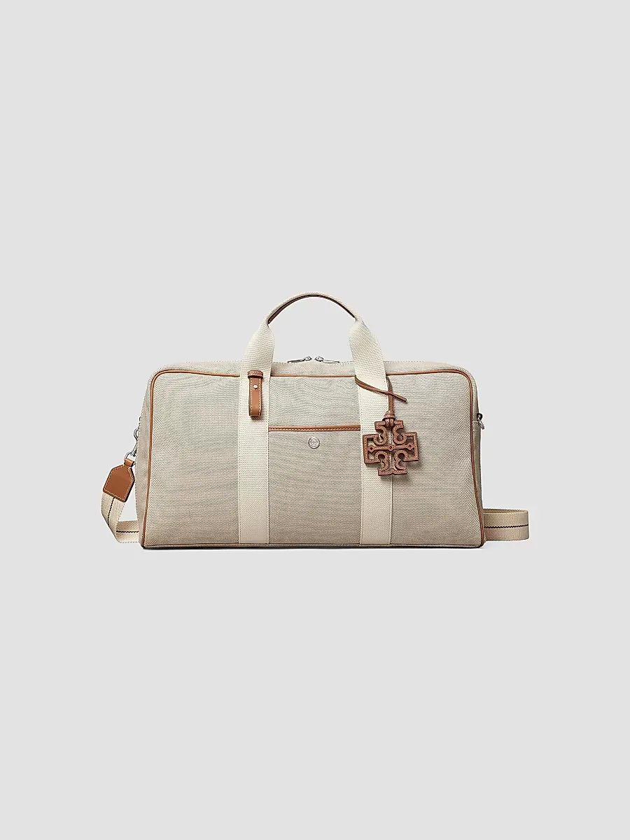 Canvas Pickleball Tote Bag by Tory Burch