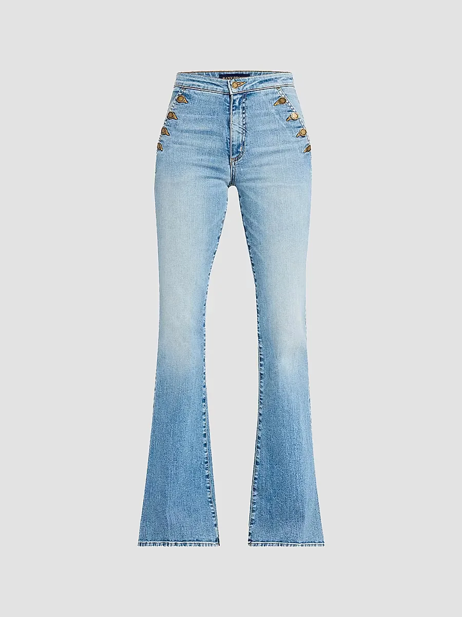 Helena High-Rise Bootcut Jeans by Ramy Brook