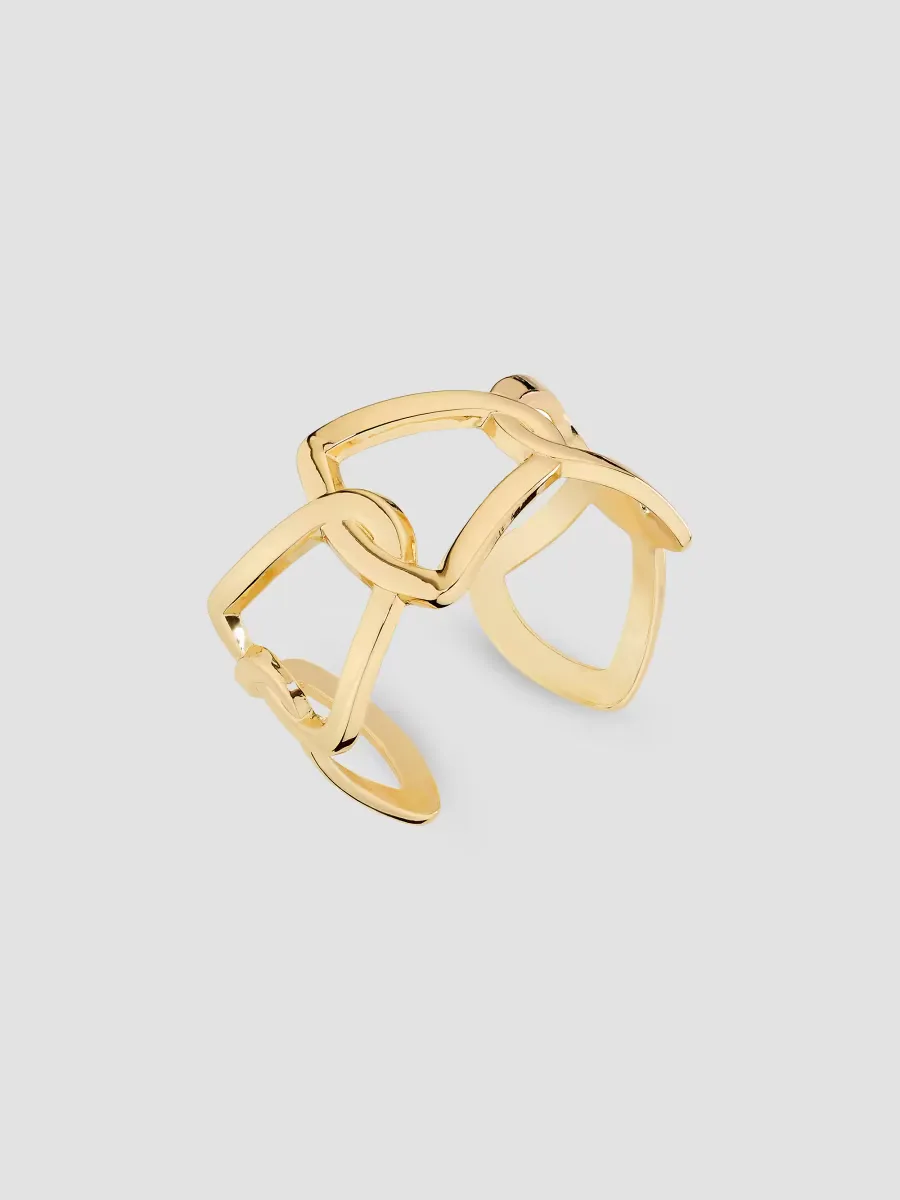 Analisse Goldtone Cuff Bracelet by Ramy Brook