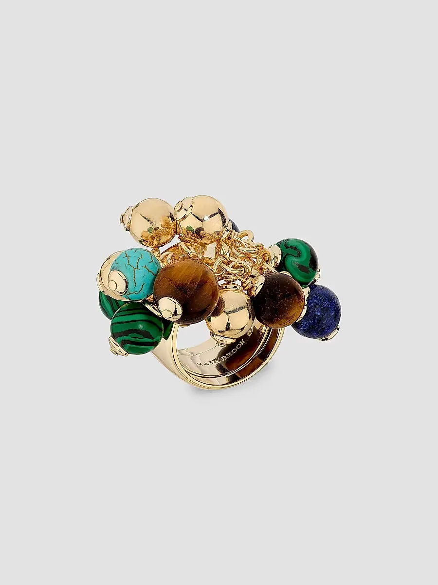 Sienna Goldtone & Multi-Stone Ring by Ramy Brook
