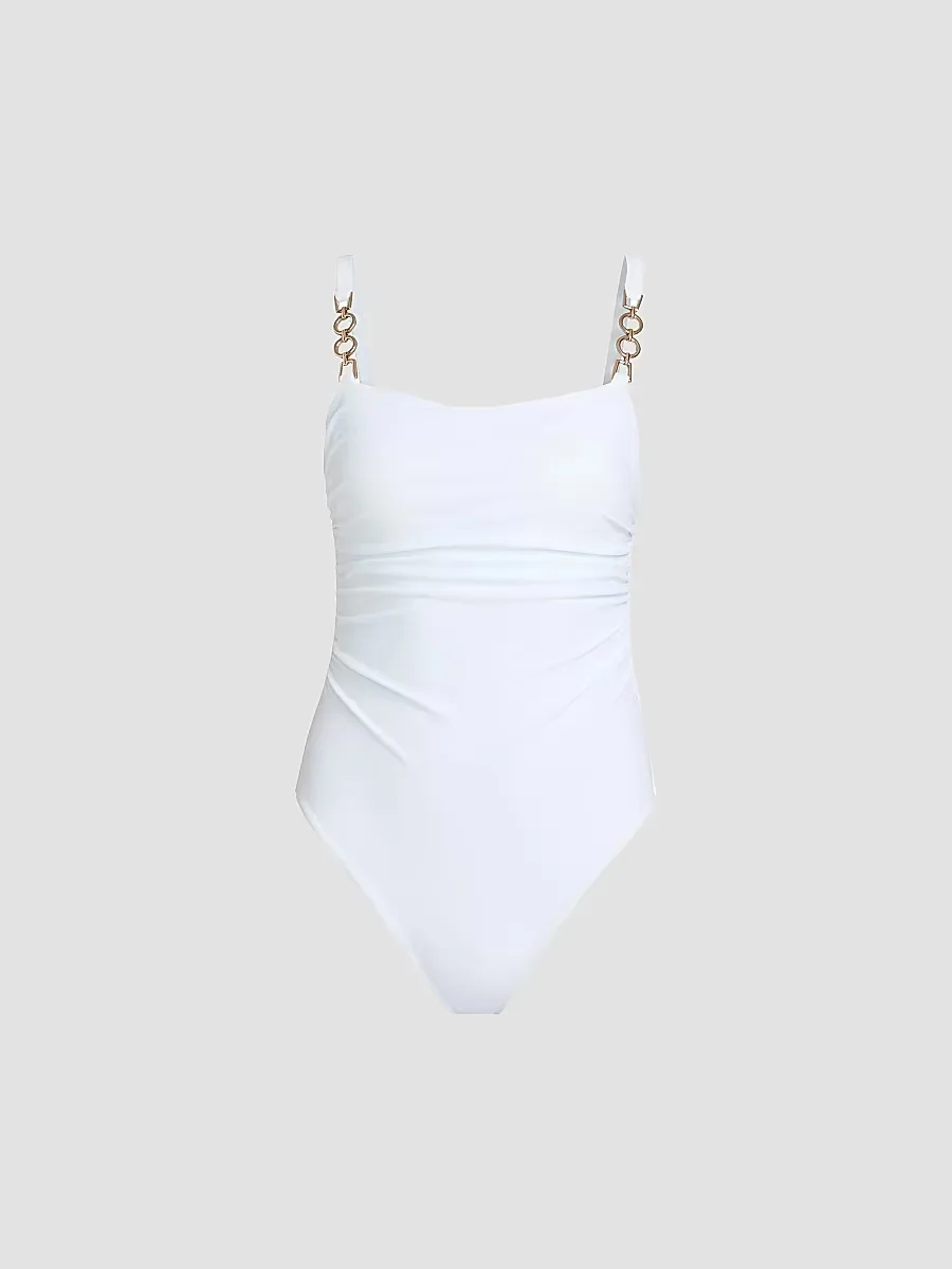 Maeve Chain One-Piece Swimsuit
