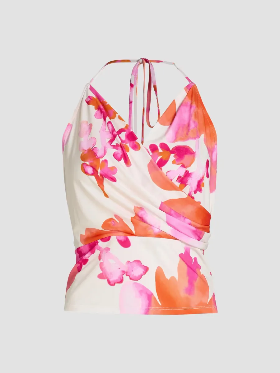 Simone Floral Top by Ramy Brook