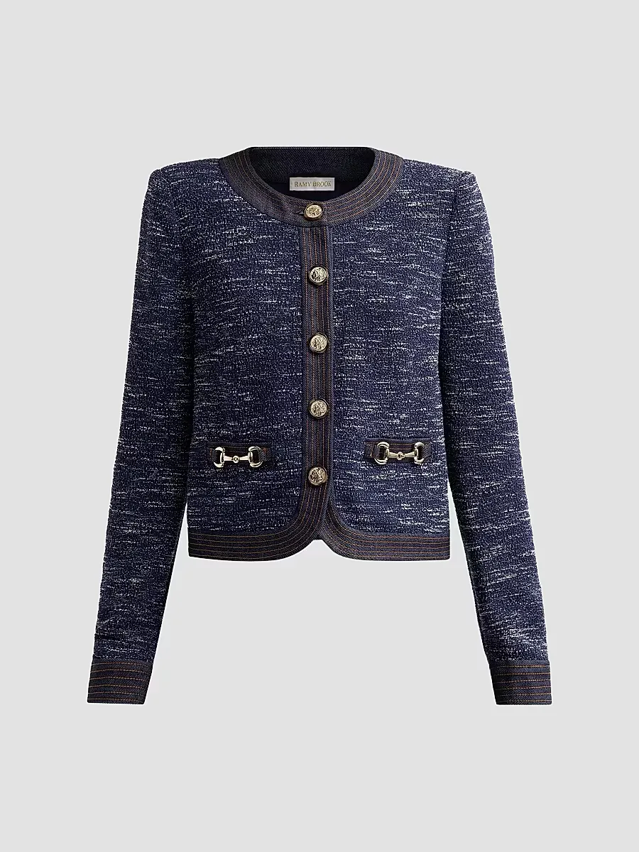Delia Tweed Jacket by Ramy Brook