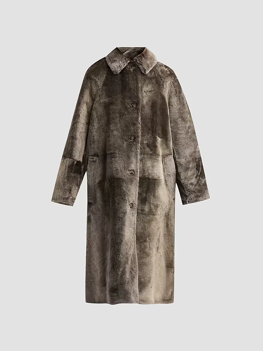 Manteau Shearling Coat by Yves Salomon
