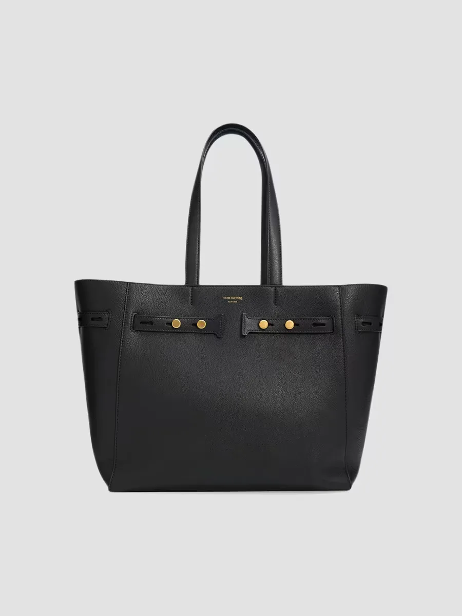 Mrs. Thom Cabas Leather Tote Bag by Thom Browne