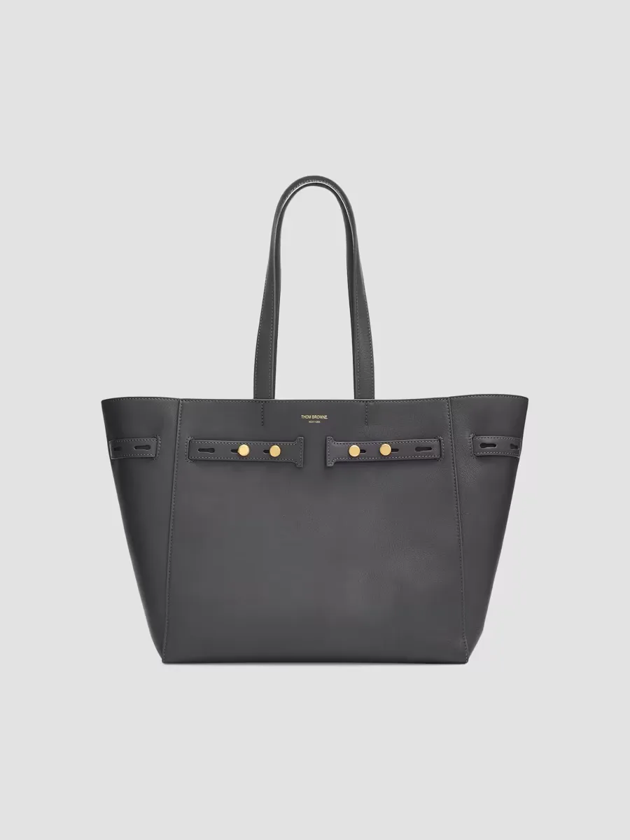 Mrs. Thom Cabas Leather Tote Bag