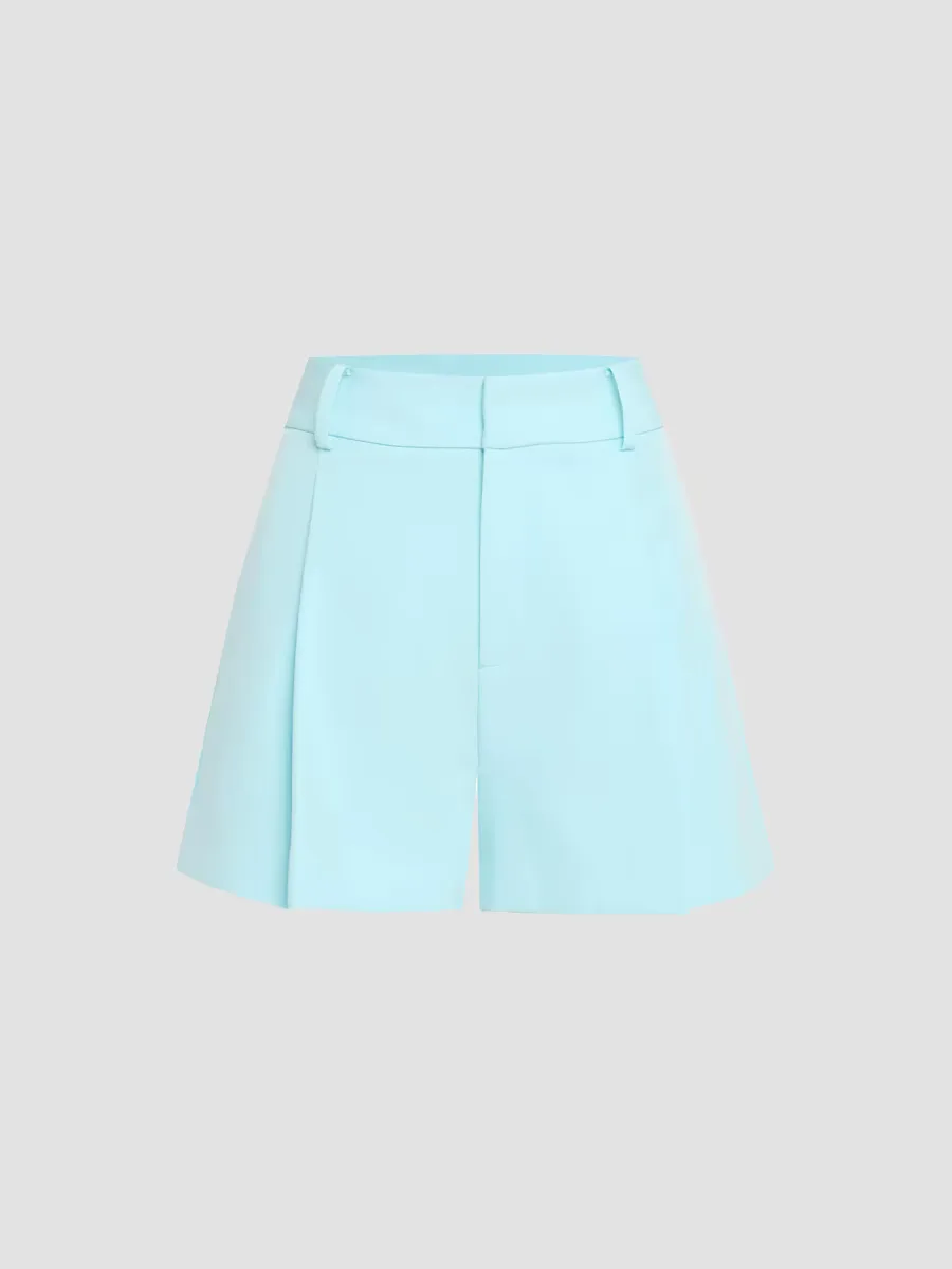 Sena Stretch-Crepe High-Waisted Shorts by Generation Love