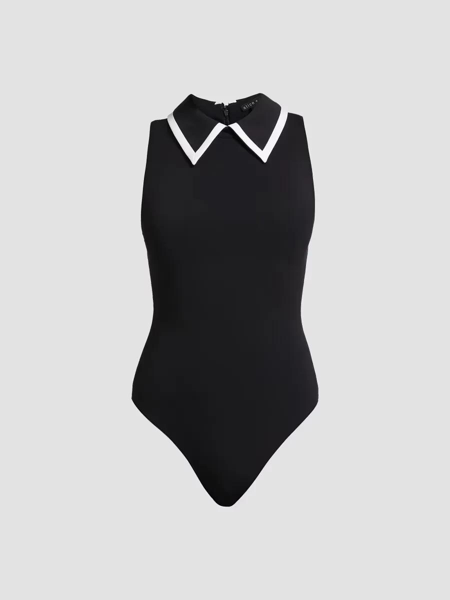 Rothy Sleeveless Bodysuit by Alice + Olivia
