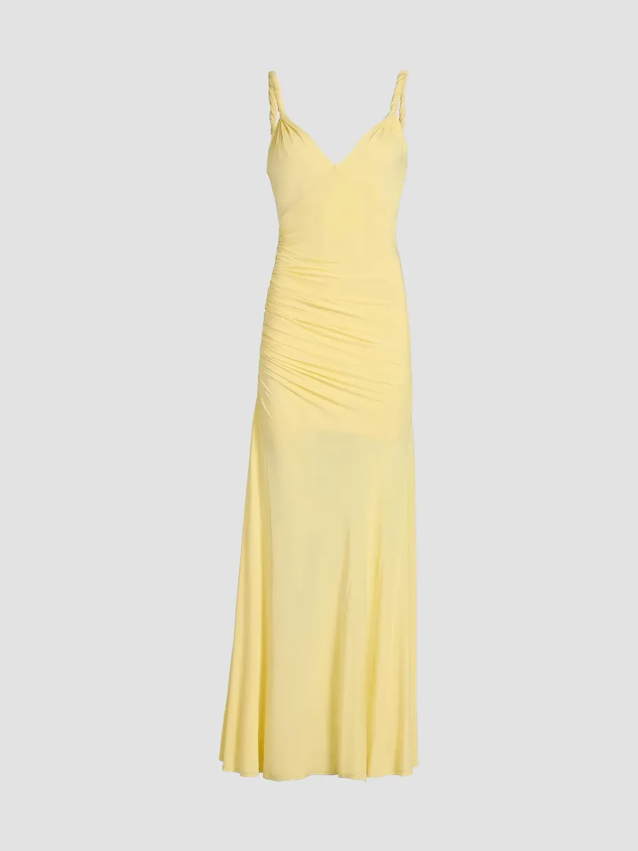 Bianca Twist-Strap Maxi Dress by Alice + Olivia