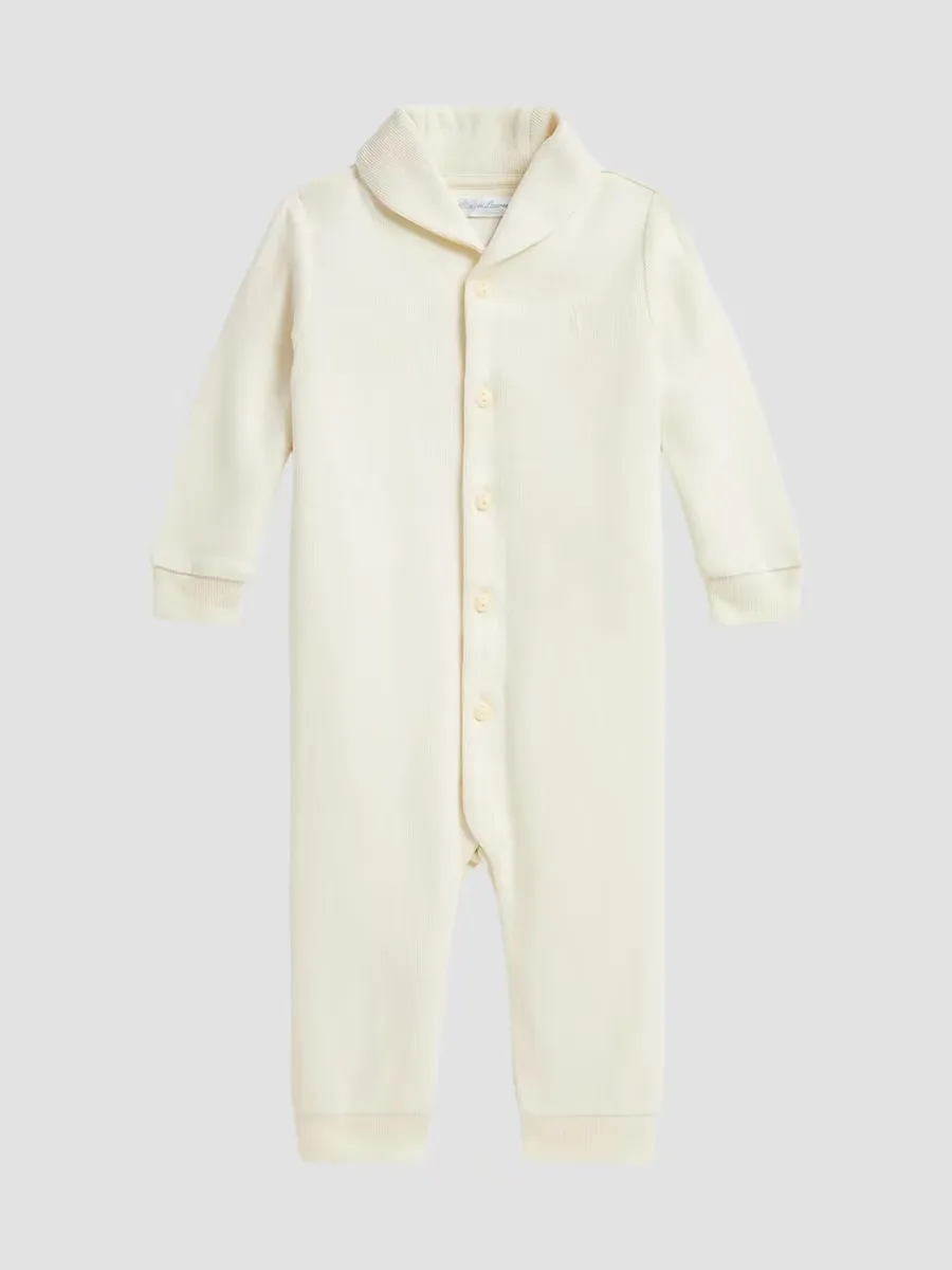 Fleece Shawl-Collar Coverall by Polo Ralph Lauren