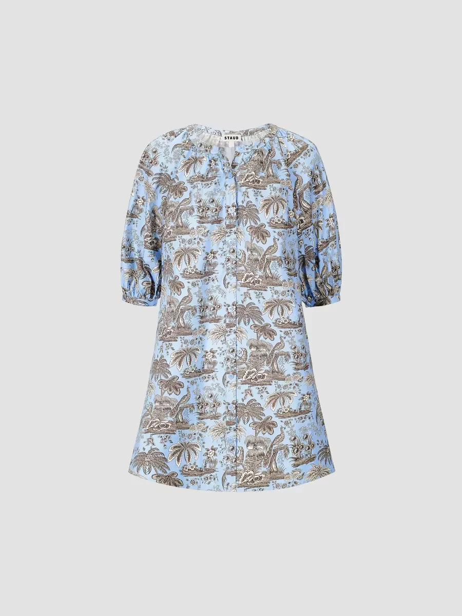 Vincent Toile Shirtdress by STAUD
