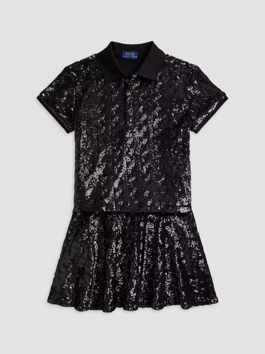 Sequined Polo Shirt & Skirt by Polo Ralph Lauren
