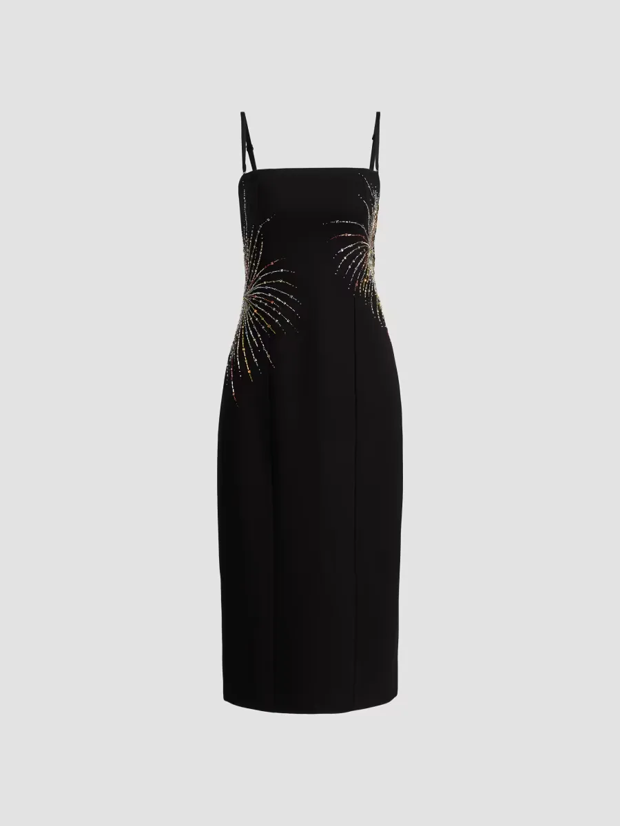 Britney Beaded Cocktail Dress by STAUD