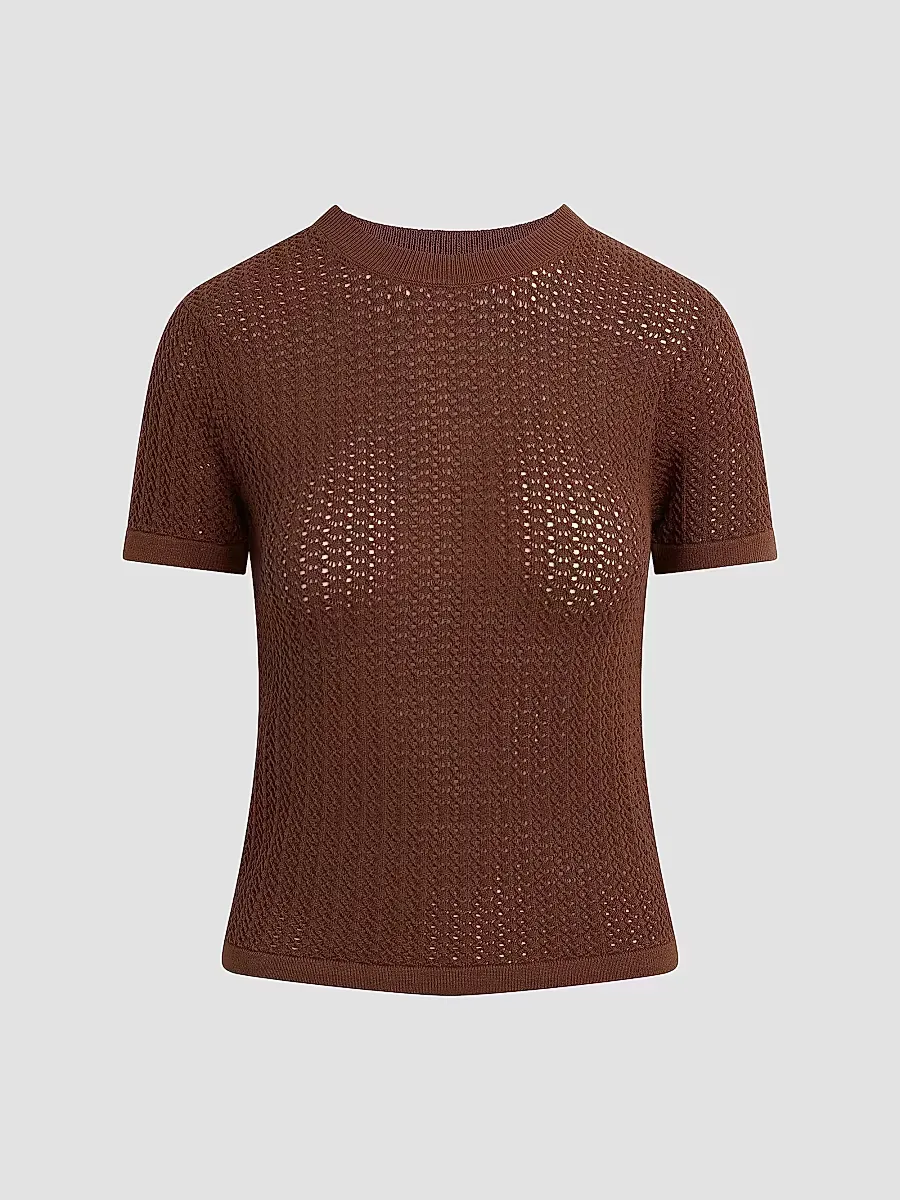 The Crochet Baby T-Shirt by Joe's Jeans
