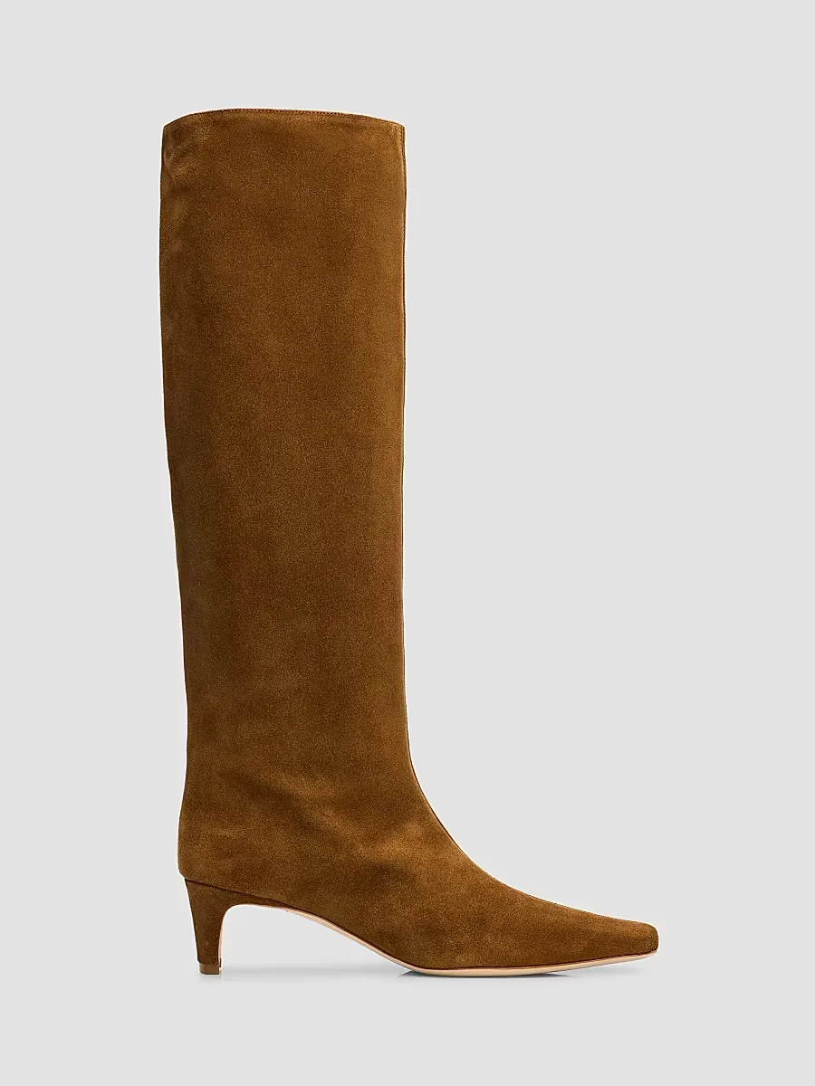 Wally Suede Boots by STAUD