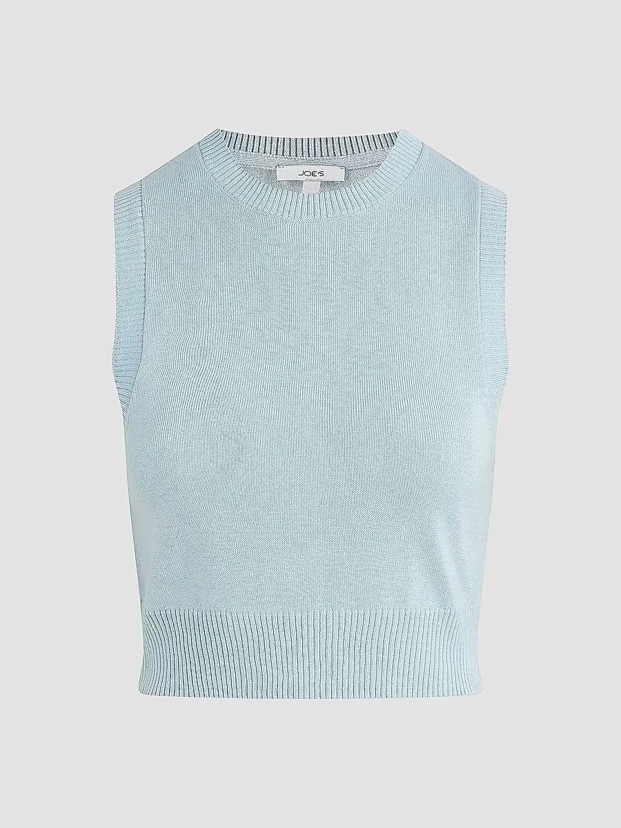 The Laurel Shrunken Sweater Vest by Joe's Jeans