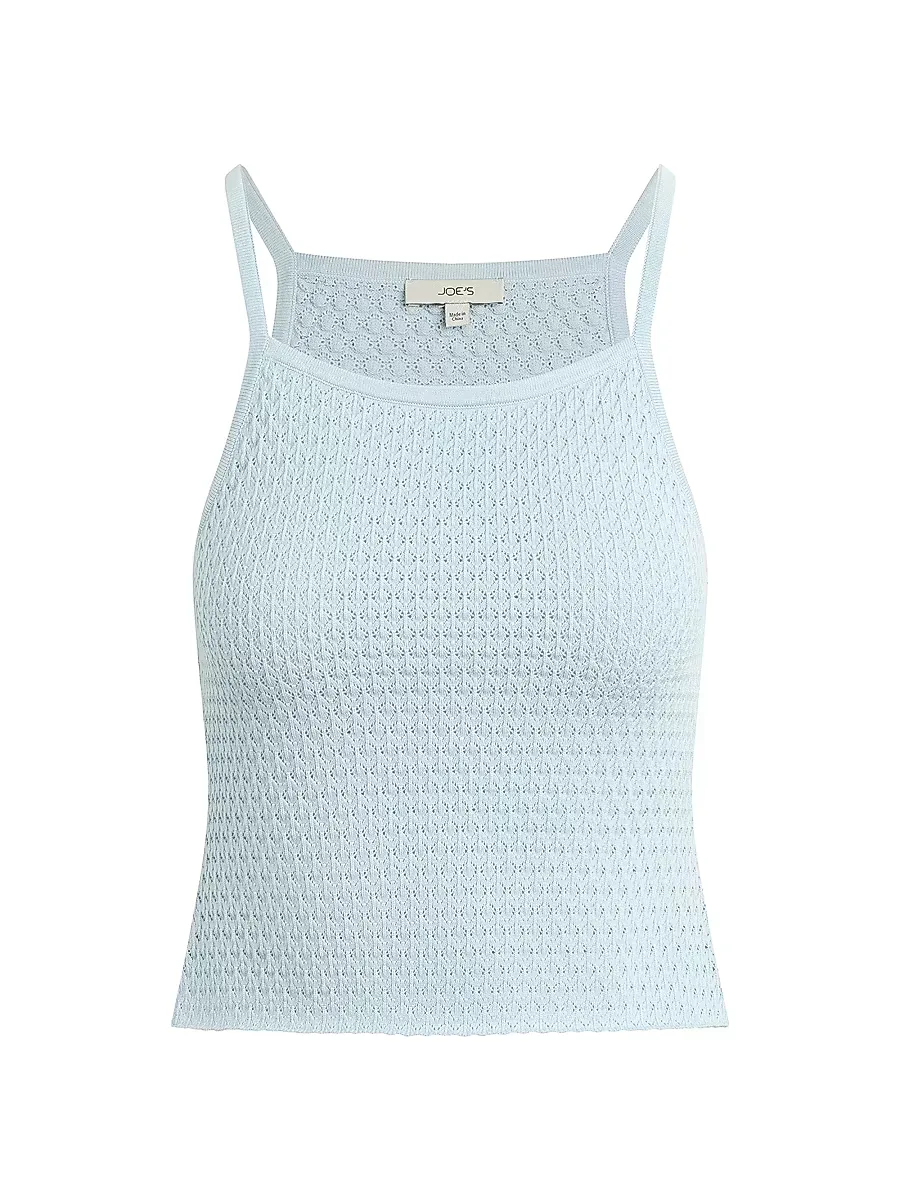 The Pointelle Everyday Scoopneck Tank by Joe's Jeans
