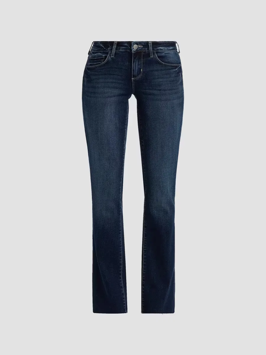 Sneeki Sneaker Low-Rise Straight-Leg Jeans by L'AGENCE
