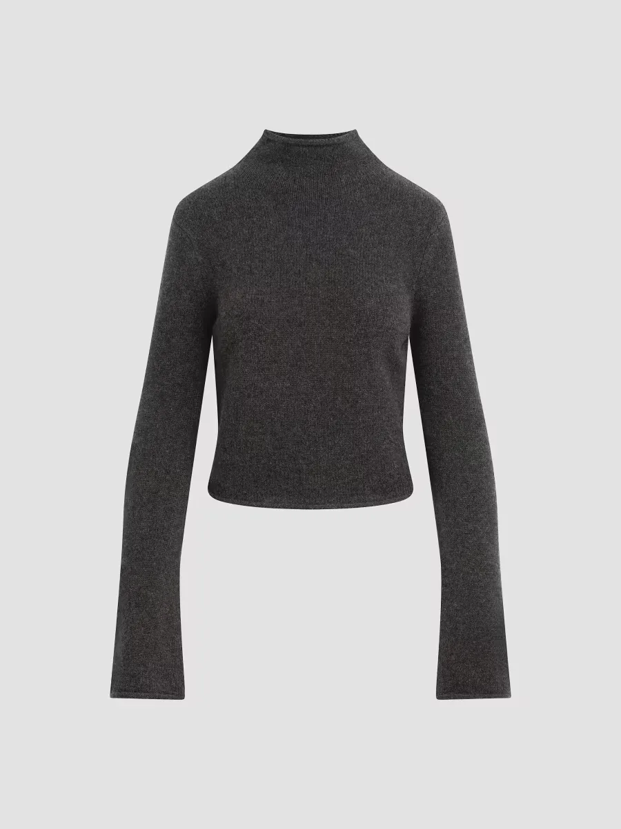 Jane Roll-Neck Bell-Sleeve Sweater by Joe's Jeans