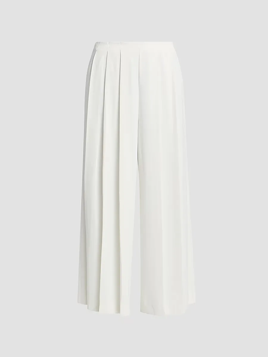 Novalynn Pleated Crop Pants by L'AGENCE