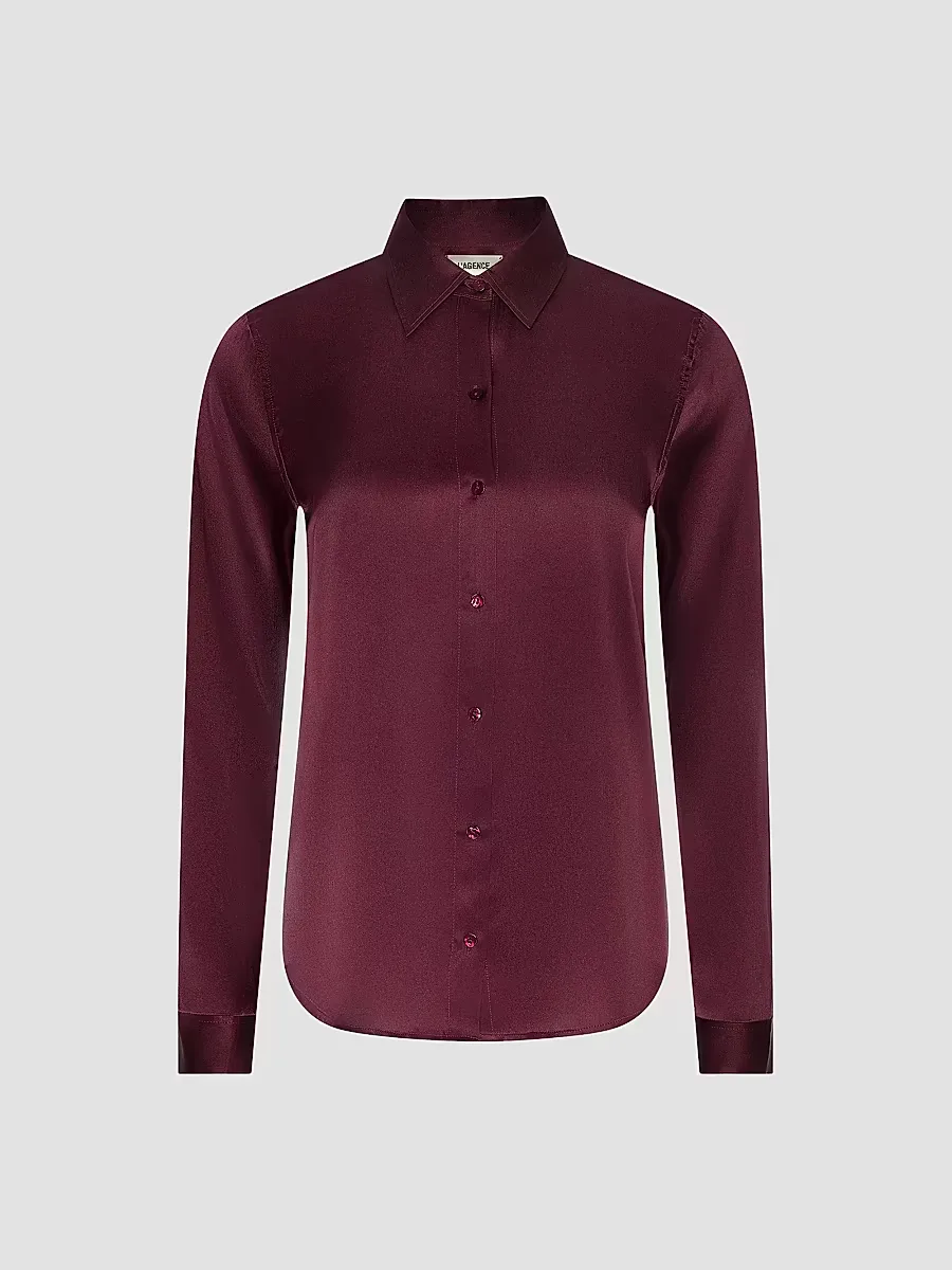 Tyler Silk Satin Blouse
