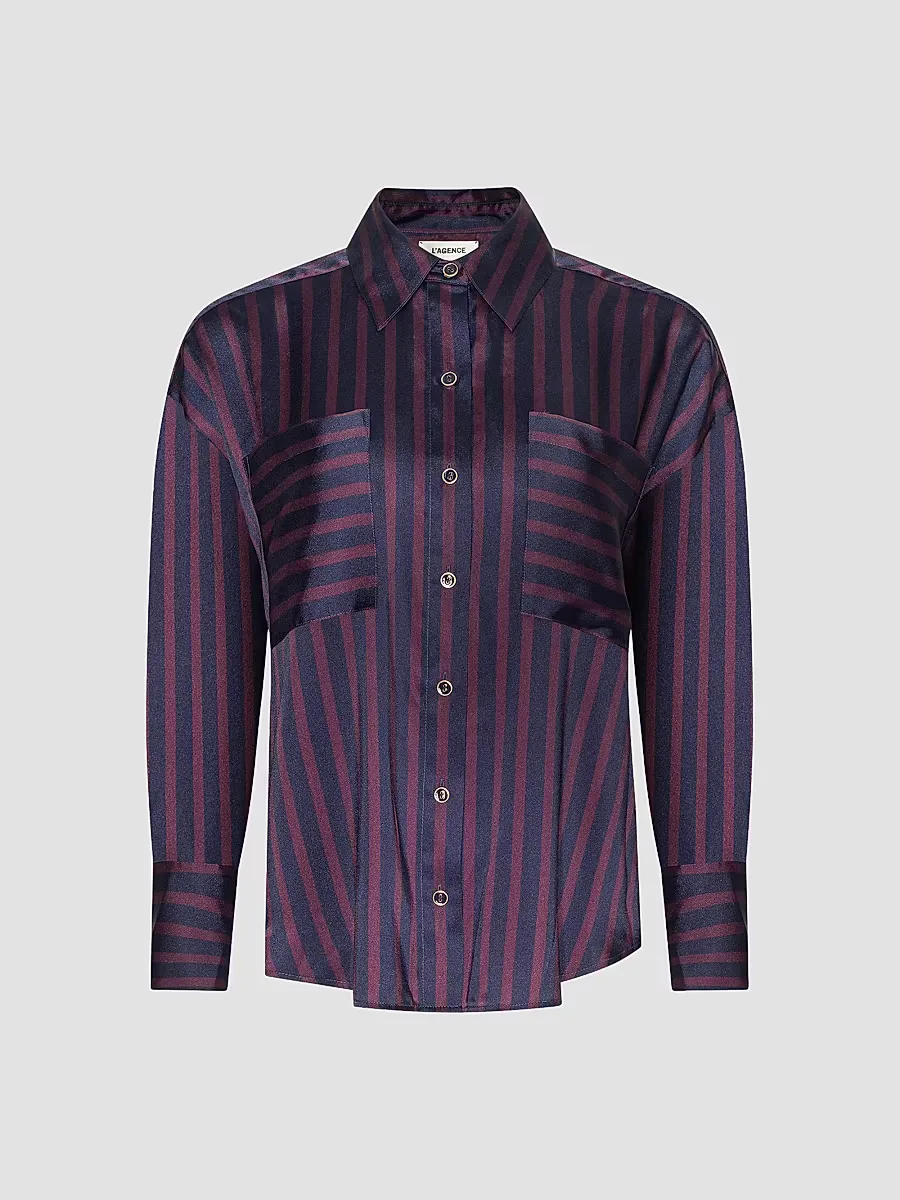 Eliora Relaxed Blouse by L'AGENCE
