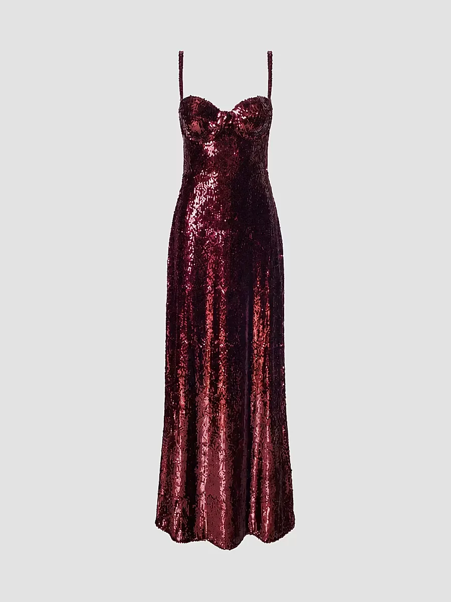 Sayla Sequin Gown