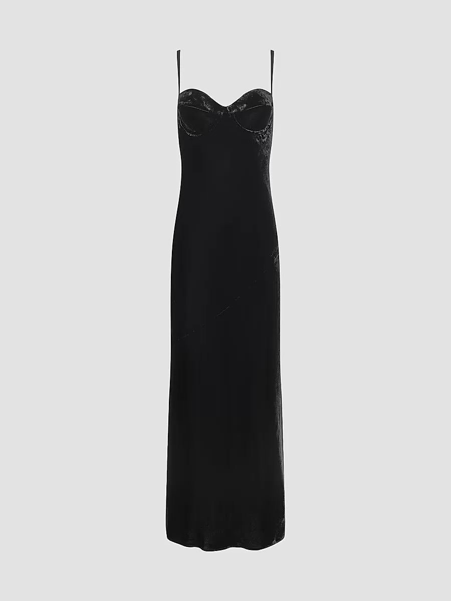 Sayla Bias-Cut Maxi Dress by L'AGENCE