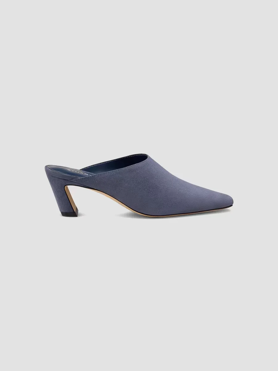 Stassi 50MM Suede Mules by Stuart Weitzman