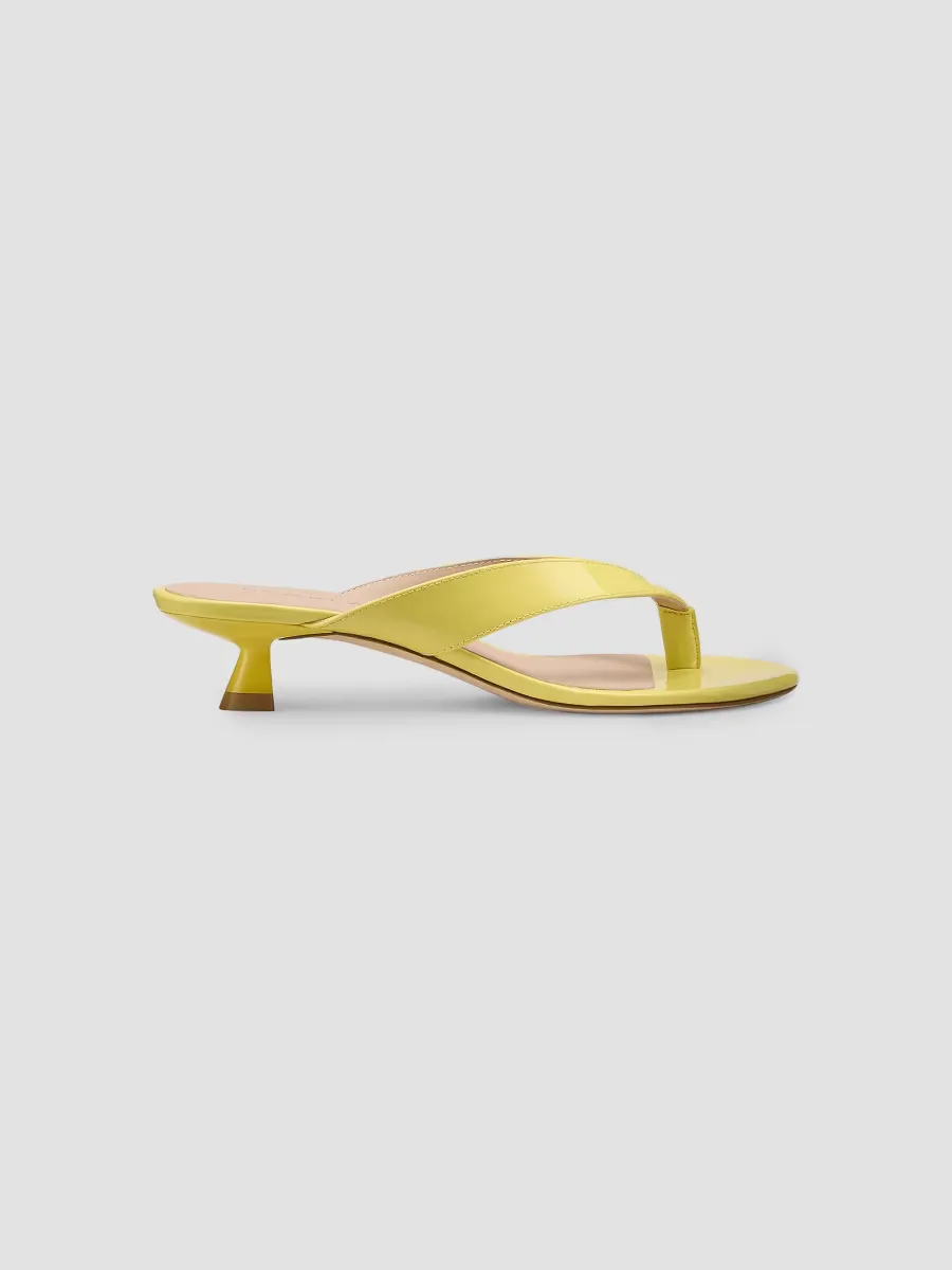 Rio Sleek 35MM Kitten-Heel Sandals by Stuart Weitzman
