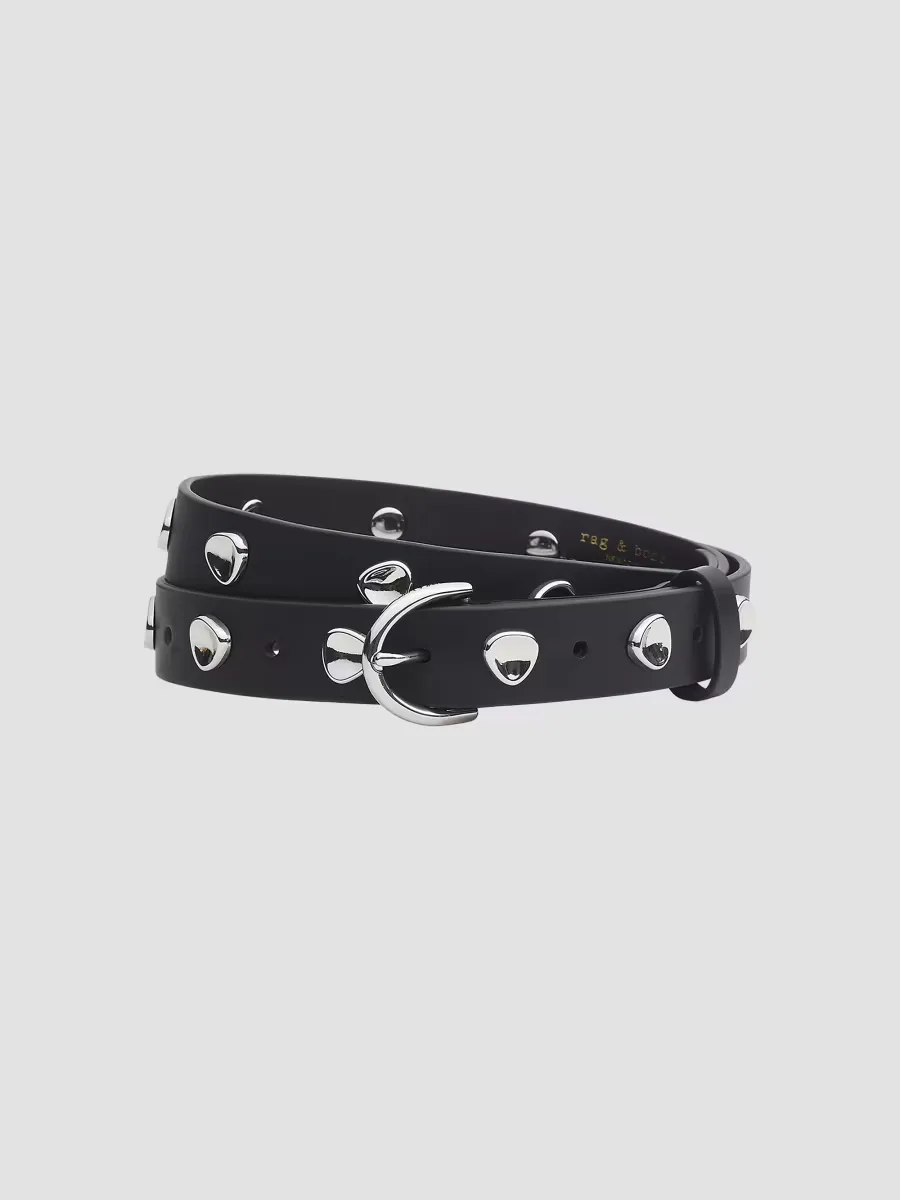 Brynn Studded Leather Belt by rag & bone