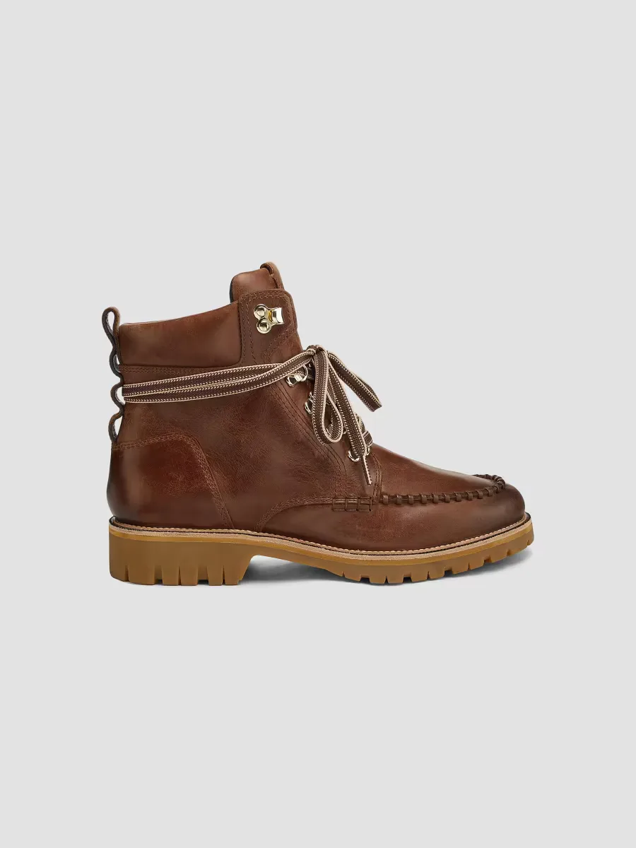 Cameron Lace-Up Waterproof-Leather Ankle Boots by rag & bone