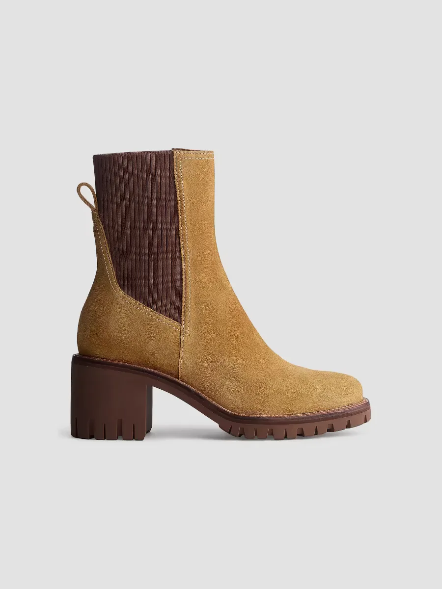 Corey 60MM Suede Mid-Heel Chelsea Boots by rag & bone