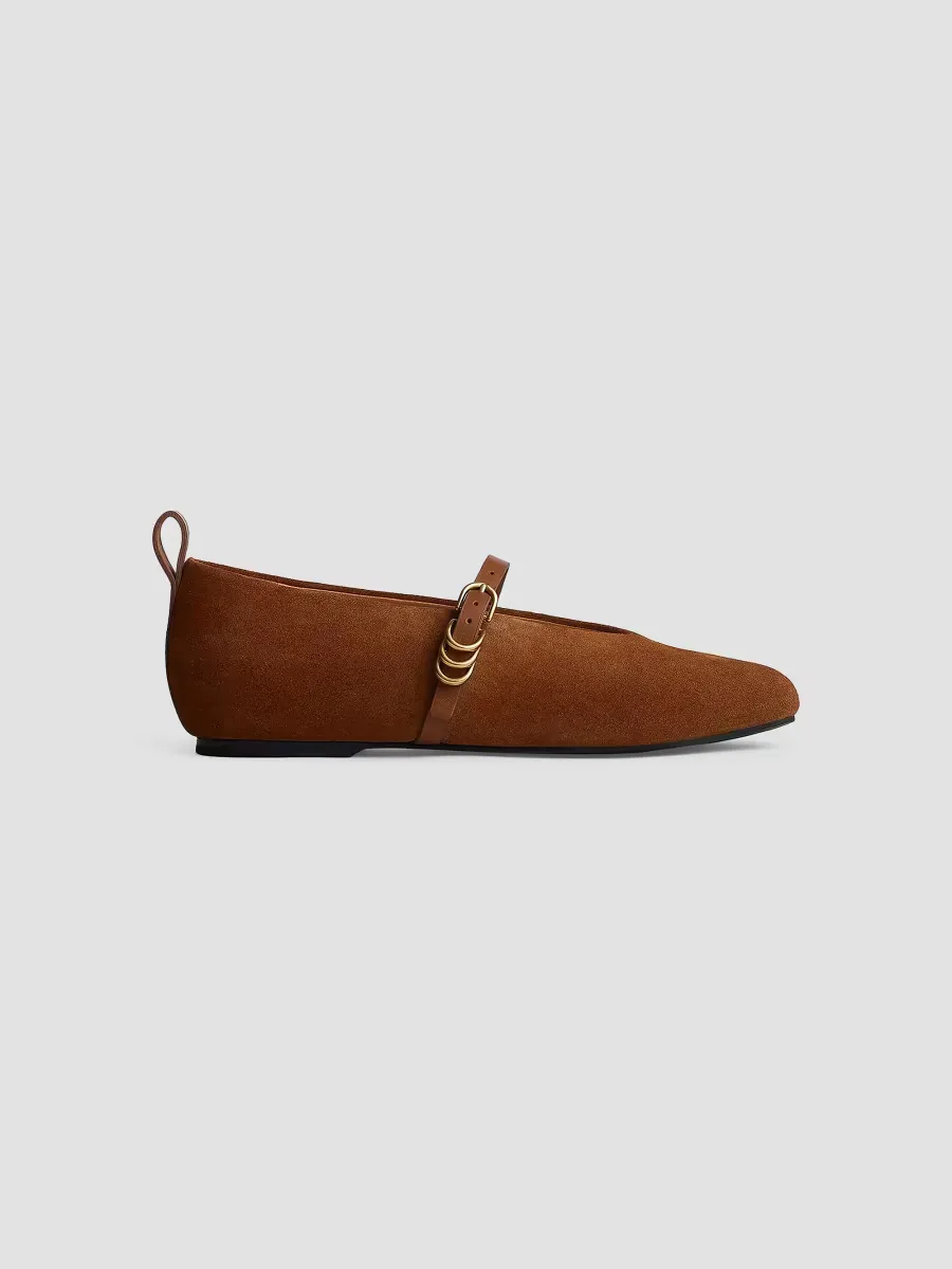 Spire Suede Mary Jane Flats by rag & bone